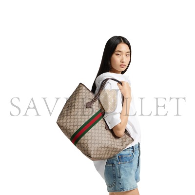 GUCCI OPHIDIA LARGE TOTE BAG 836829 FAE0J 9867 (31*28.5*20cm)